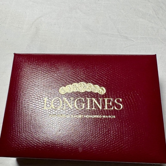 Vintage Longines Tank Style 10K Gold Filled Watch Original Box Running Swiss - Picture 9 of 13